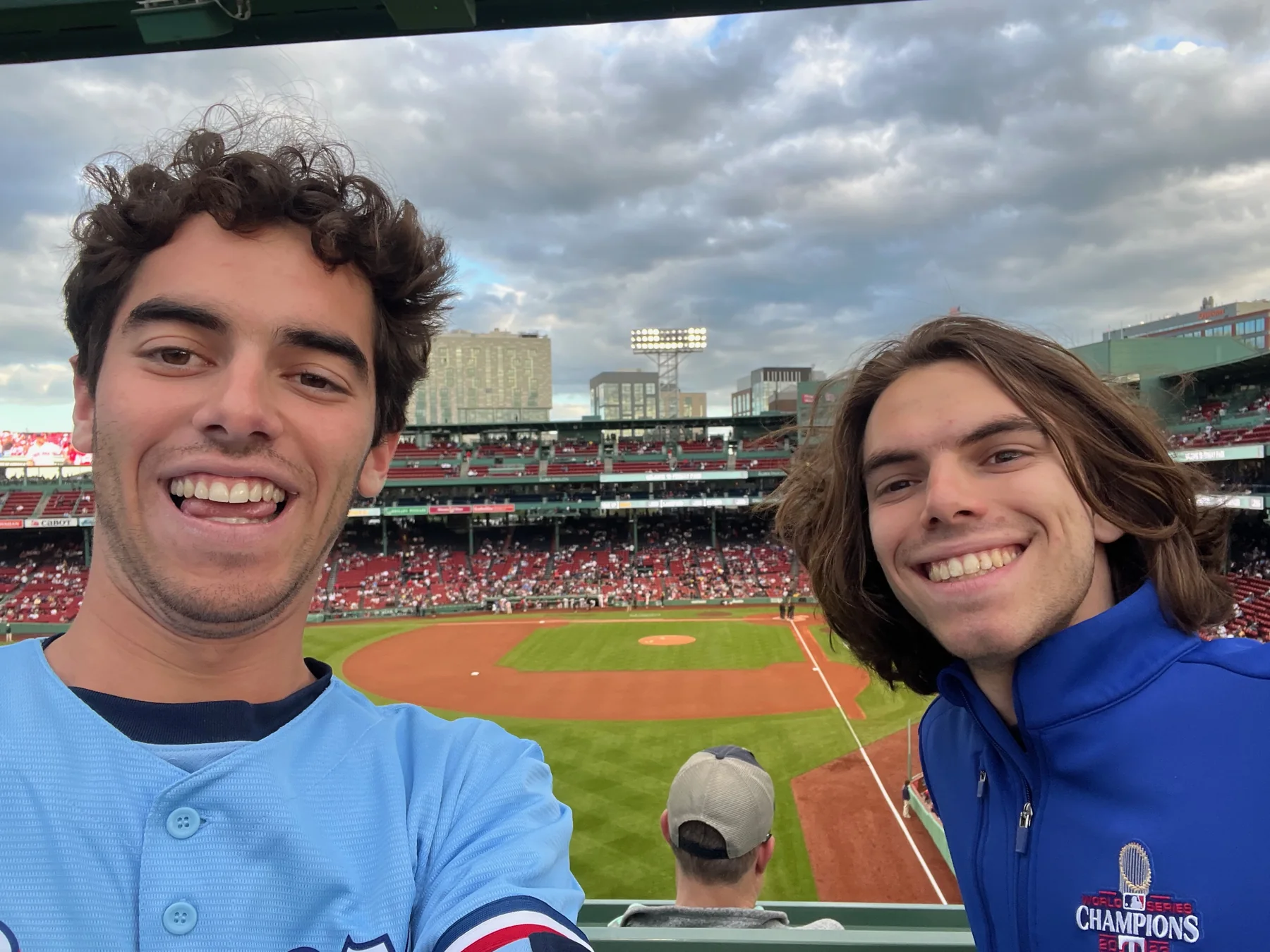 Ezra at Fenway Park